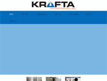 Tablet Screenshot of kraftabygg.se